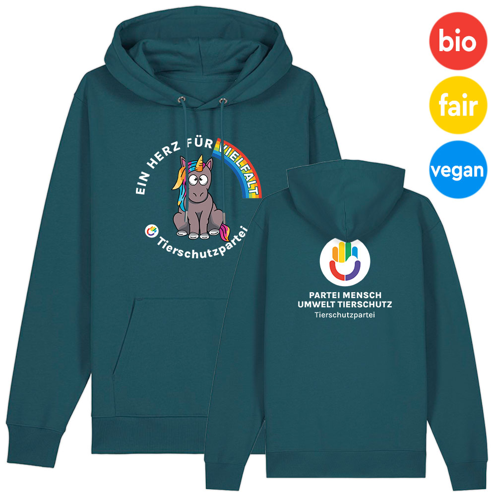 Hoodie »Einhorn Vielfalt«