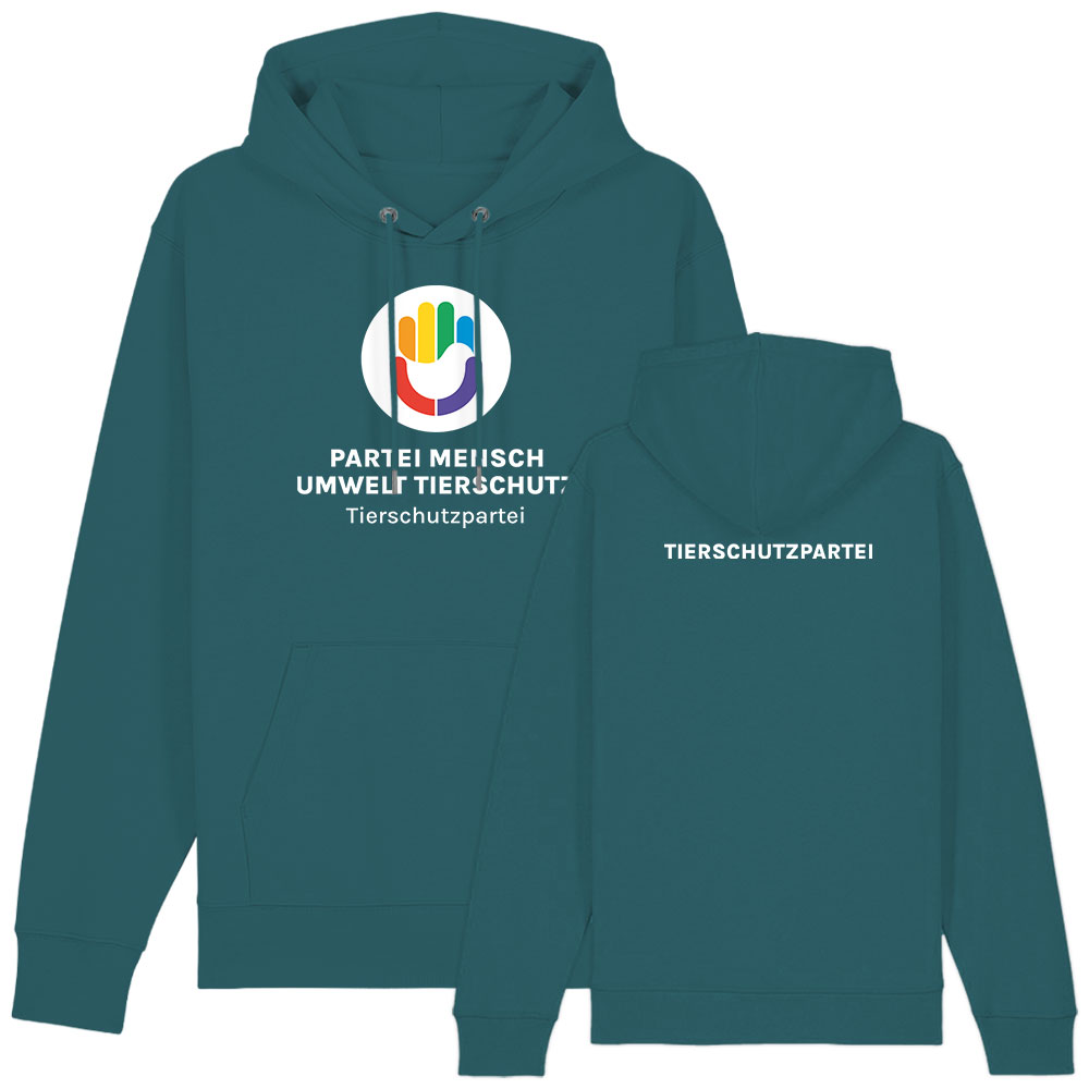 Hoodie »Logo + TIERSCHUTZPARTEI«