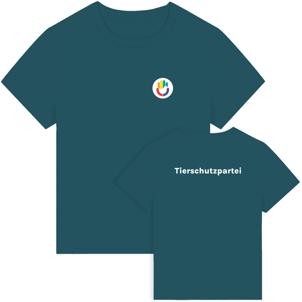 T-Shirt »Signet + Tierschutzpartei« femininer Schnitt