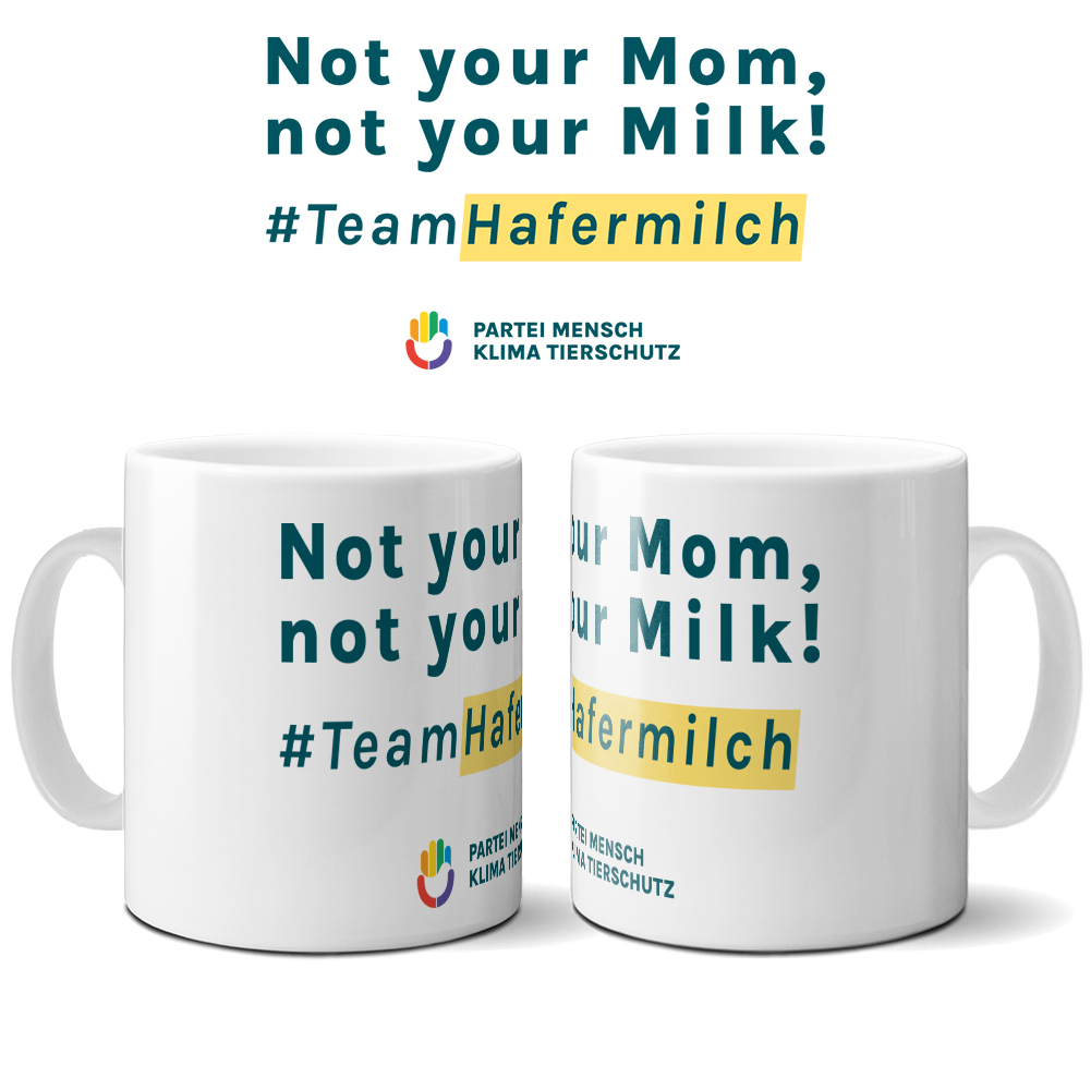 Tasse »Team Hafermilch«