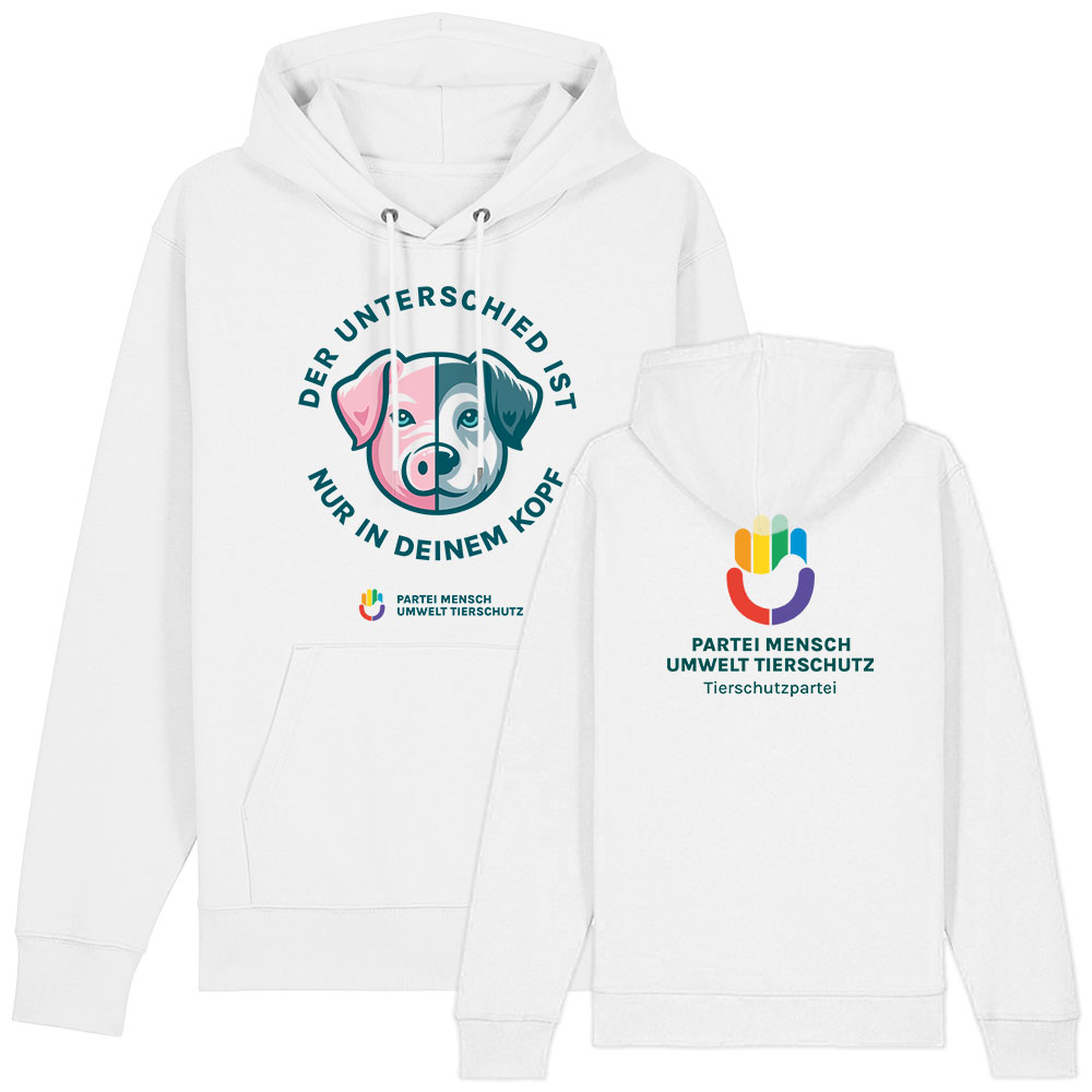 Hoodie »Kein Unterschied«