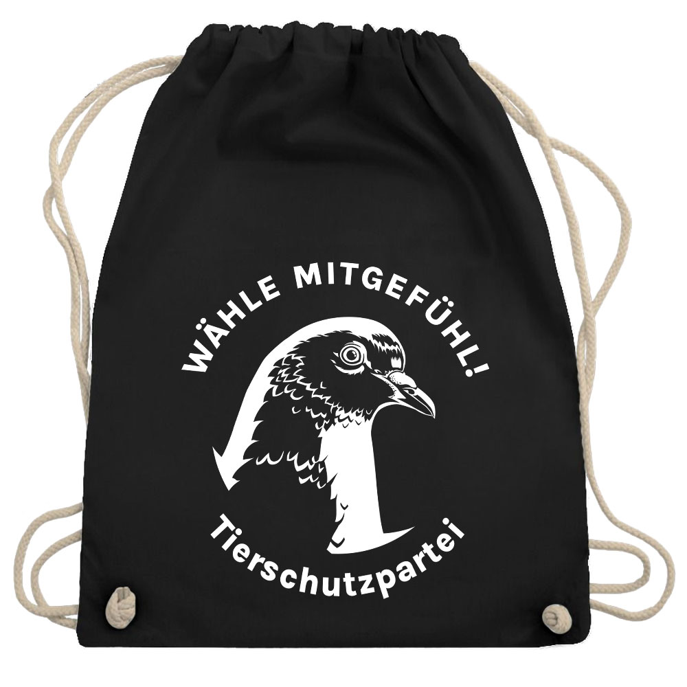 Turnbeutel / Stoff-Rucksack »Taube«