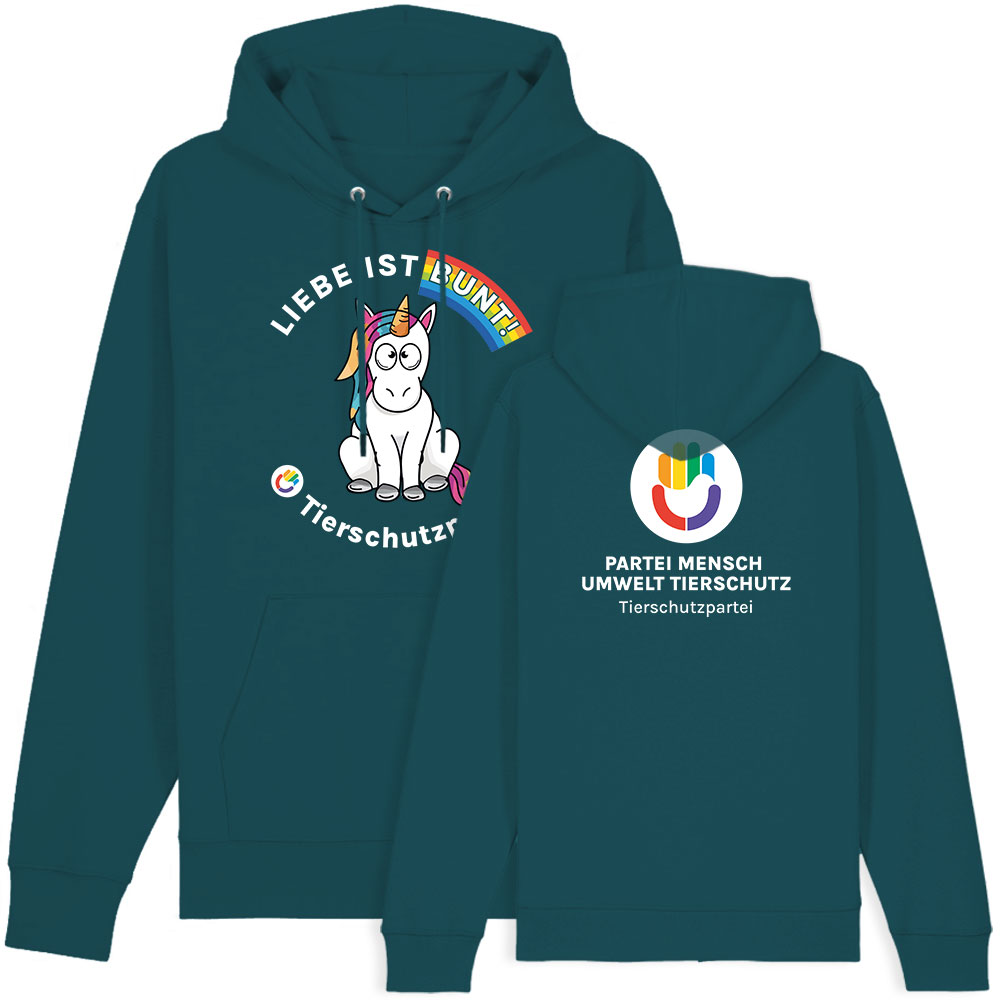 Hoodie »Einhorn Liebe«