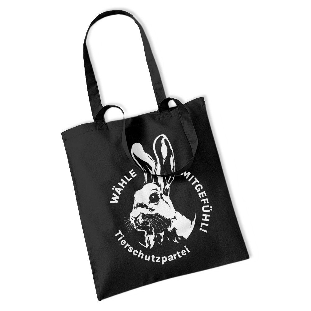 Einkaufstasche / "Jute"-Beutel »Hase«