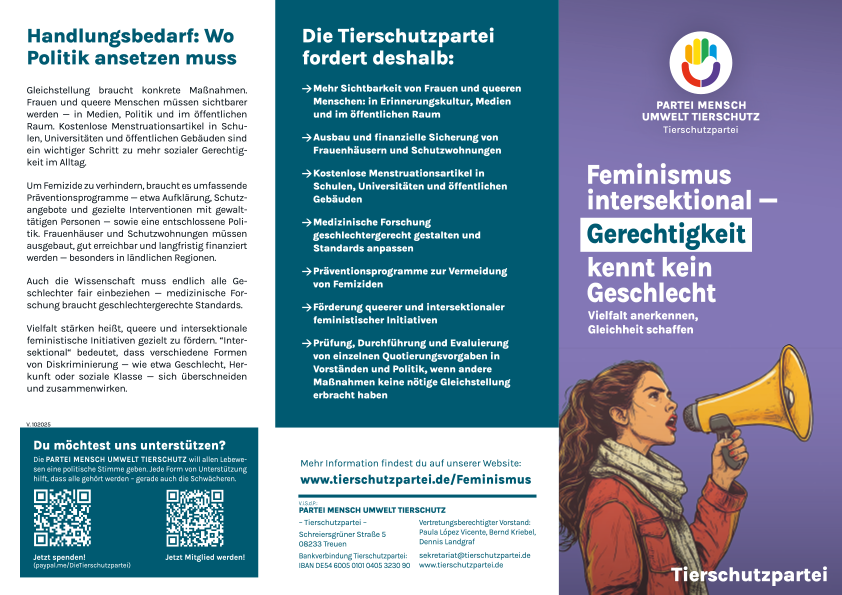 Flyer »Feminismus« (100 Stück)