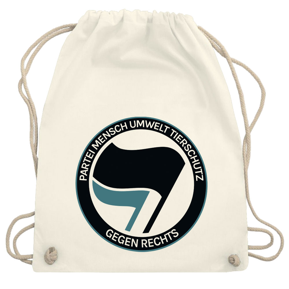 Turnbeutel / Stoff-Rucksack »Antifa«