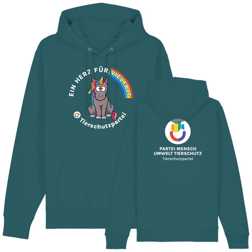 Hoodie »Einhorn Vielfalt«