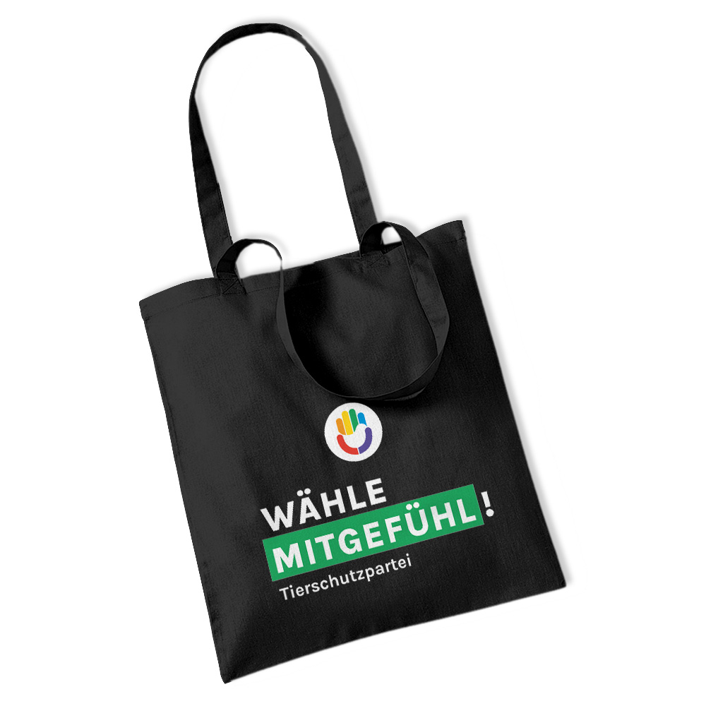 Einkaufstasche / "Jute"-Beutel »Wähle Mitgefühl«