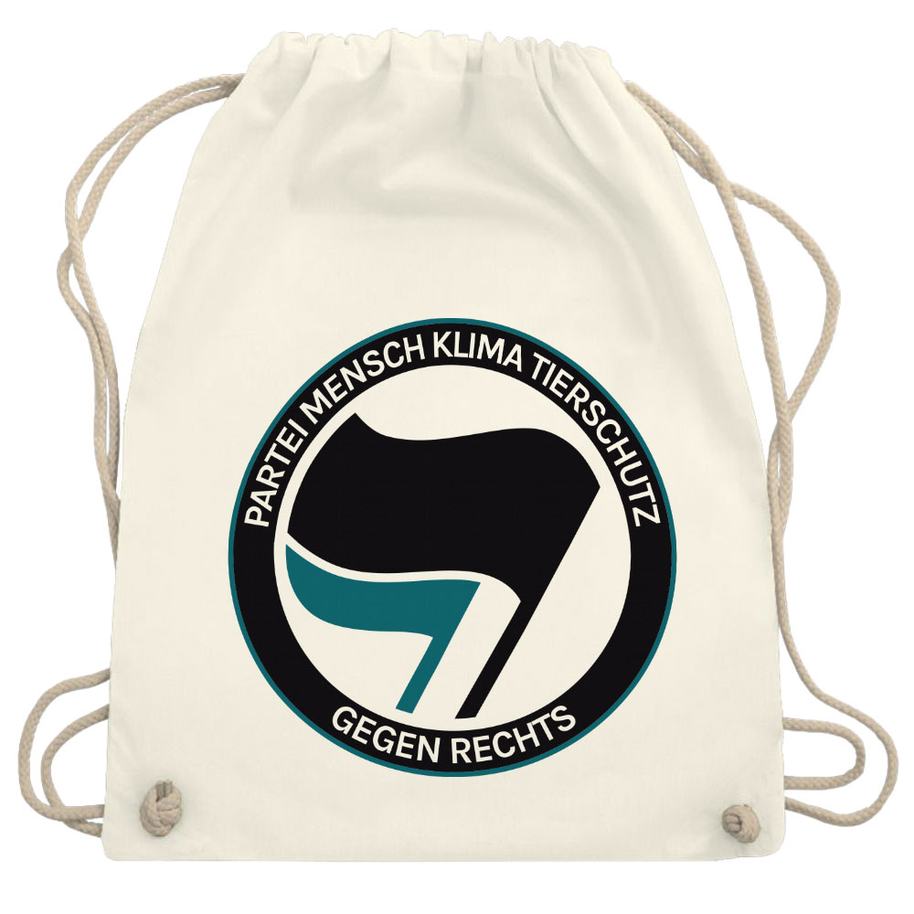 Turnbeutel / Stoff-Rucksack »Antifa«