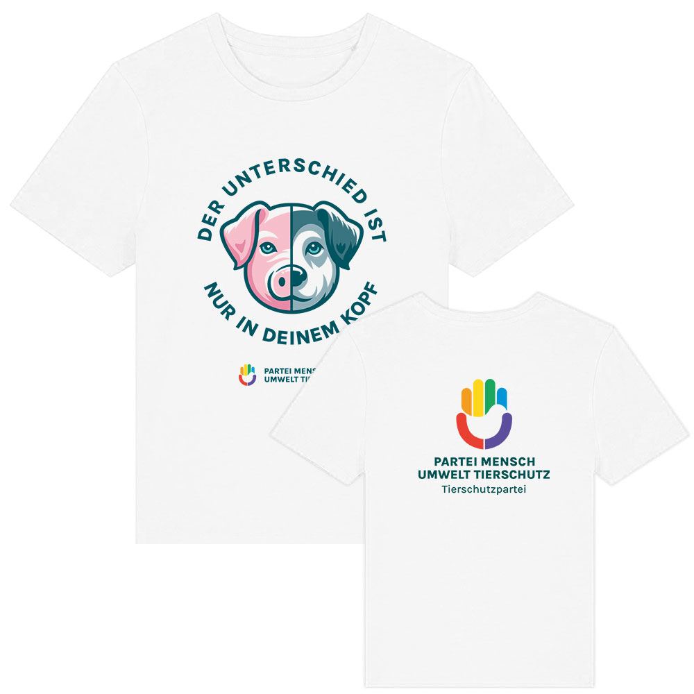 T-Shirt »Kein Unterschied« femininer Schnitt