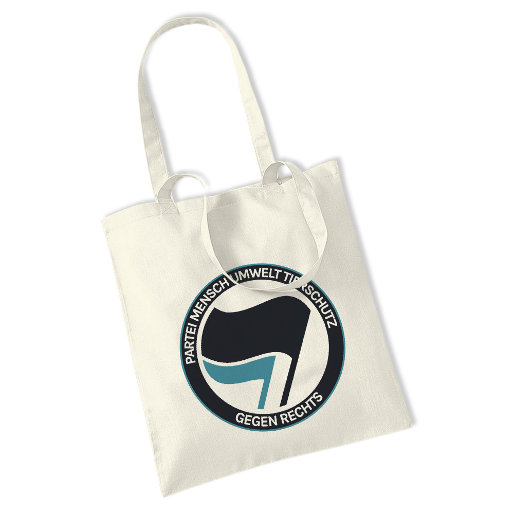 Einkaufstasche / "Jute"-Beutel »Antifa«