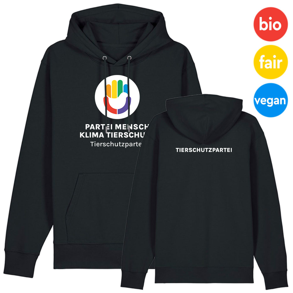 Hoodie »Logo + TIERSCHUTZPARTEI«