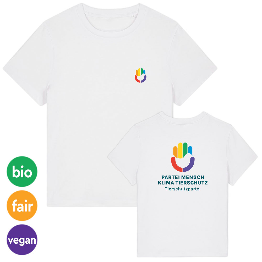 T-Shirt »TSP Signet + Logo« femininer Schnitt XS weiß