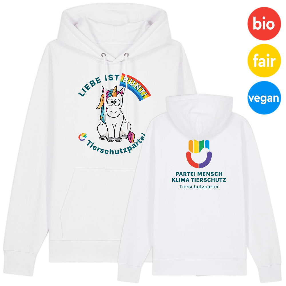 Hoodie »Einhorn Liebe«