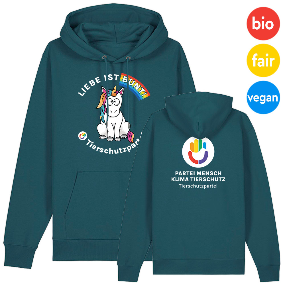 Hoodie »Einhorn Liebe«