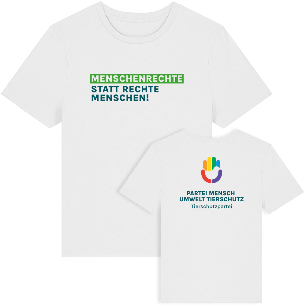 T-Shirt »Menschenrechte« femininer Schnitt