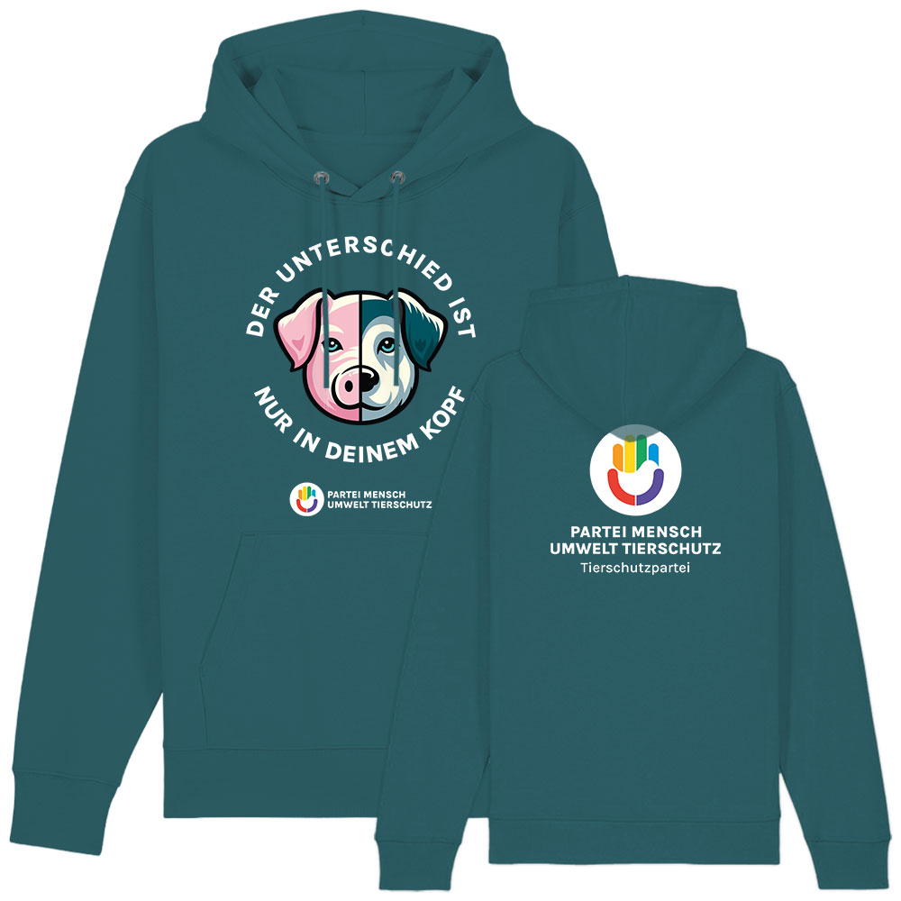 Hoodie »Kein Unterschied«
