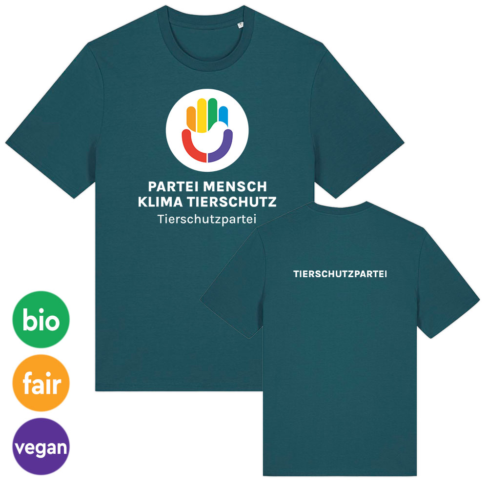 T-Shirt »Logo + TIERSCHUTZPARTEI«