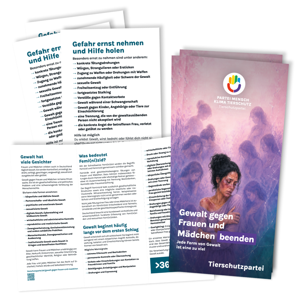 Flyer »Femizide« (100 Stück)