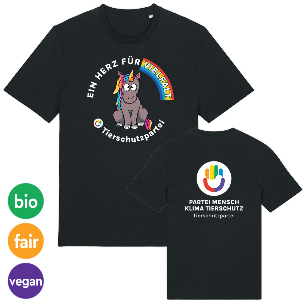 T-Shirt »Einhorn Vielfalt«