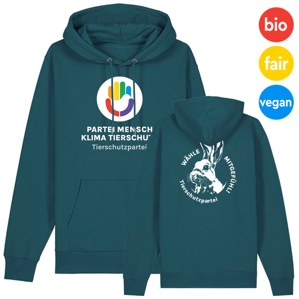 Hoodie »Logo + Hase«